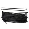 100Pcs Black Nylon Network Cord Cable Zip Wire Tie Fastener 16" view 3