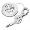 Zopsc DIY Pillow Speaker, Portable 3.5mm Stereo Speaker for MP3 MP4 Mobile Phone CD Player, White Lightweight Sleep Sound Companion view 1