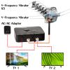 Five Star Outdoor HD TV Antenna Strongest Up to 150 Miles Long Range with Motorized 360 Degree Rotation, UHF/VHF/FM Radio Infrared Remote Control with Mounting Pole & 40FT RG6 Coax Cable Support 2 TVs view 4