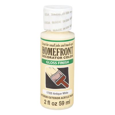 Homefront PNT 2OZ SQZ GLS Antq WHT