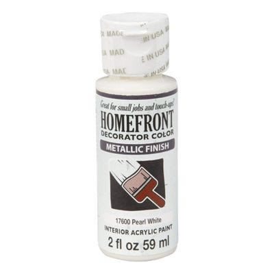 Homefront PNT 2OZ SQZ MTL PEARLWHT