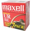 Maxell 108575 Optimally Designed for Voice Recording Brick Packs with Low Noise Surface - 90 Minute Audio Cassettes, 7 Tapes Per Pack [New Improved Version] view 1