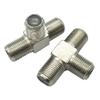 KOSTONA F-Type RG6 Coax Cable Splitter Combiner Adapter Connecter for TV Video Antenna Cable Satellite (2 Pack, 3-Way F-Type Female to 2 Female) view 2