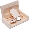 Maple Wood USB Flash Drive with Wooden Box U Disk Memory Stick Pen Drive (2.0/4GB) view 2
