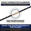 12 Inch Antenna Mast Metal Black for GM Cars and Trucks New view 2