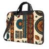 African Ethnic Pattern Print Laptop Bag Pouch Briefcase Fits 13/14/15.6 inch Notebook Computer Bags for Women Men view 1