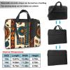 African Ethnic Pattern Print Laptop Bag Pouch Briefcase Fits 13/14/15.6 inch Notebook Computer Bags for Women Men view 2