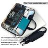 Airplane Cockpit Print Laptop Bag Pouch Briefcase Fits 13/14/15.6 inch Notebook Computer Bags for Women Men view 3