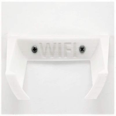 3D Cabin Product Compatible with Google WiFi Wall Mount/Bracket White