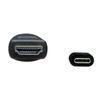 Tripp Lite USB C to HDMI Cable Adapter (M/Thunderbolt 3 HDMI Cable Adapter, Gen 1, Converter in Middle of Cable, 4K HDMI @ 60 Hz, 4: Black, 10 ft. (U444-010-H4K6BM) view 3