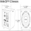 Earthquake Sound MiniMe DSP P-12 12-inch Powered Subwoofer with DSP Control and SLAPS Passive Radiator Technology, Black view 3