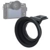 Kiwifotos KE-XT20 Large Soft Silicon Camera Eye Cup Eyepiece for Fuji X-T30 X-T20 X-T10, XT30 Eyecup Eye Piece, Hot Shot Eyecup Viewfinder, Eyeglass Users, Compatible with Fujfilm X-T30 X-T20 X-T10 view 1