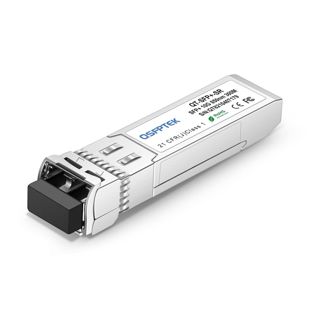 10GbE SFP+ Module, Fiber MMF Optic Transceiver, 10GBASE-SR 850nm 300M DDM Multimode LC 10G SFP+ Mini gbic for Ubiquiti UF-MM-10G, Ubiquiti Netgear Supermicro