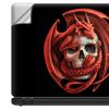 Anne Stokes Skull Embrace | 15" 15.6" Custom Fit Made to Order Laptop Notebook Skin Vinyl Sticker Cover Decal Compatible with HP Lenovo Apple Mac Dell Compaq Asus Acer view 3