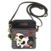 Chala Handbags Cow Cellphone Crossbody Handbag - Cow Lover Farmer, 5" x 7.5" x 1" view 1