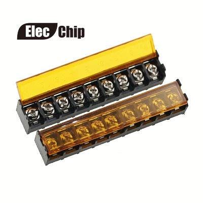 Davitu 10PCS 9500 With Cover HB9500 2P3P4P5P6P7P8P9P10P Barrier/Terminal 9.5MM - (Color: HB9500-9P)