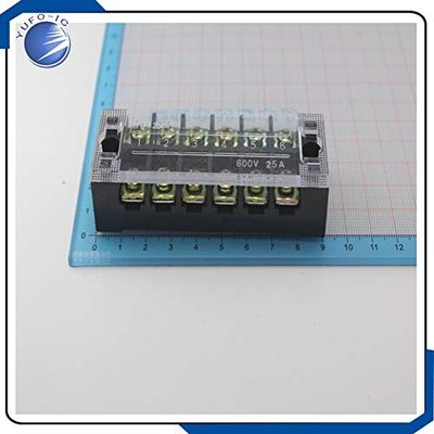 Davitu 2pcs/LOT General wiring terminal wiring board 2506 25A6P