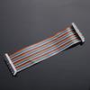 Davitu 40P Double Head Connecting Wire Coloured Row Line 30CM Terminal Winding Displacement Cable view 1