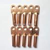 Davitu 10Pcs 120mm2 Cable Lug Terminal Connector Copper Tone for 14.5mm Dia Bolt DT-120 view 1