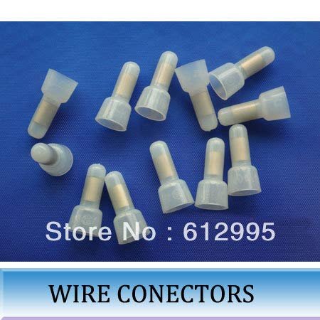 Davitu nylon wire pressing cap closed terminal security line cable pressing cap 200pcs