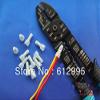 Davitu nylon wire pressing cap closed terminal security line cable pressing cap 200pcs view 2