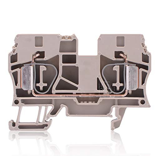 Davitu 10pcs/bag Terminal ZDU10 rail Wiring board connector terminals Wire Cable Terminal