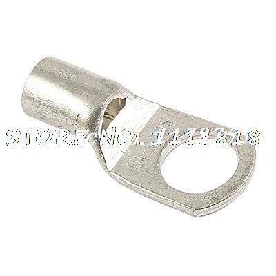 Davitu 10mm Dia Bolt 25mm2 Wire Size Copper Cable Lugs 10 Pcs