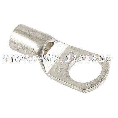 Davitu 10mm Dia Bolt 25mm2 Wire Size Copper Cable Lugs 10 Pcs
