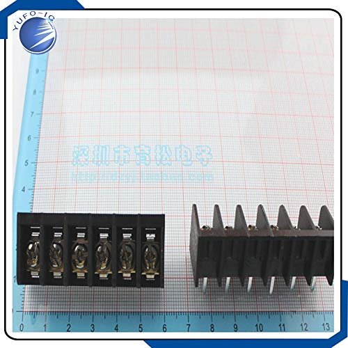 Davitu 5PCS/LOT 6P HB-9500 fence/terminal spacing without cover 300V/25A 9.5MM