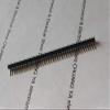 Onvas 2.0mm 1*40P 2*40Pin pin header / female header / single or double row / copper Straight or Curved needle - (Color: 1x40 pin Curved) view 1