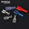 Davitu 100pcs 6.3mm Crimp Terminal 50 Female Spade Connector with 50 Case - (Color: 50 case50 female) view 3