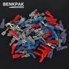 Davitu 100pcs 6.3mm Crimp Terminal 50 Female Spade Connector with 50 Case - (Color: 50 case50 female) view 4