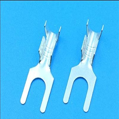 Davitu inner diameter: 3.2mm 4.2mm 5.2MM furcate type or Crab legs lugs/cold-pressed crimp terminal/car connectors - (Color: 3P2)