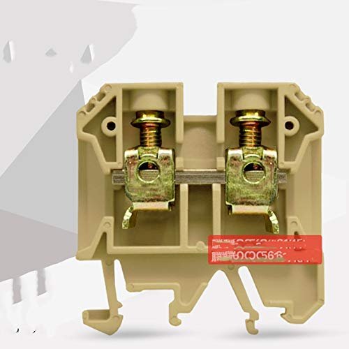 Davitu 50pcs / box SAK25EN JXB-25/35 DIN rail universal class wire cable Terminal double-deck Wire Cable Terminal