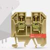 Davitu 50pcs / box SAK25EN JXB-25/35 DIN rail universal class wire cable Terminal double-deck Wire Cable Terminal view 1