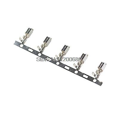 Davitu 100pcs Metal Jumper Wire Cable Terminal for Housing VH3.96 Female Male 3.96mm Connector for Multiple Pins vh3.96