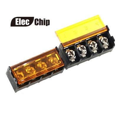 Davitu 10PCS 9500 With Cover HB9500 2P3P4P5P6P7P8P9P10P Barrier/Terminal 9.5MM - (Color: HB9500-4P)
