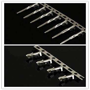 Davitu 50Set (terminalSM) SM-AT male terminal+ SM-YT female terminal For JST SM-2.54 Air docking model plug - (Color: 100SET)