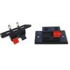 Davitu 10pcs Single Row 1 Red 1 Black 2 Position Push Type Speaker Terminal s718 view 1