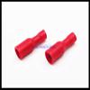 Davitu 200pcs/Lot FRD1.25-156 Red 22-16 AWG 0.5-1.5mm2 Bullet Shaped Female Insulating Joint Wire Connector Electrical Crimp Terminal view 2
