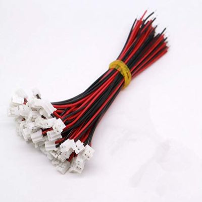 Davitu 100 SETS Mini Micro JST-PH 2-Pin Connector plug with Wires Cables 150MM