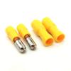 Davitu 50Pcs Red Male Female Bullet Insulated Connector Crimp Terminals Wiring Cable Plug FRD1.25-156 FRD1-156 MPD1.25-156 MPD1-156 - (Color: FRDMPD5-195) view 1
