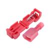 Davitu 20sets Red/Blue/Yellow T-Taps & Male Wire Connectors Splice Electrical Wiring Insulated Wire Terminal Avoid Broken Line - (Color: Red 20Sets) view 2
