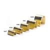 Davitu DJ454A U-shaped terminal tab cold inserts connectors/terminal connector cable/wire cable lug,1-2mm2 Wire crimping - (Color: 50PCS-454A) view 2