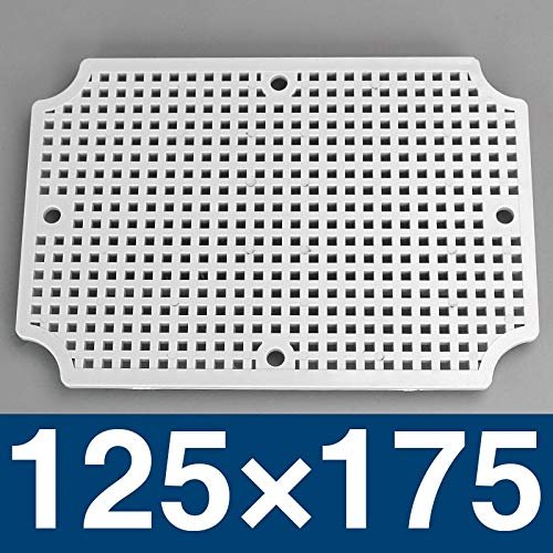 Onvas 125x175mm Waterproof Plastic box Mounting Plate Electrical Enclosure Plastic junciton box in Factory Direct Sale - (Color: 125x175mm)
