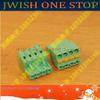 Davitu Pluggable PCB Terminal block screwless 2.5mm 2EDGKD-2.5 2EDGKD-2.5mm 2EDGKD2.5 2.5mm 2p 3p 4p 5p 6p 7p 8p 2edg-2.5mm - (Color: 4pin) view 1