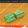 Davitu Pluggable PCB Terminal block screwless 2.5mm 2EDGKD-2.5 2EDGKD-2.5mm 2EDGKD2.5 2.5mm 2p 3p 4p 5p 6p 7p 8p 2edg-2.5mm - (Color: 4pin) view 2