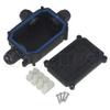Davitu Waterproof 450V Plastic IP66 3-Way Cable Connector Junction Box P02-3 Terminal view 1