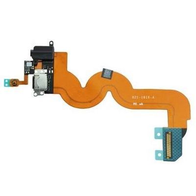 Charging Port Dock Connector Flex Cable Part Fits for Apple iPod Touch 5 - Black