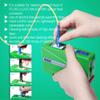 5 pieces Optical Fiber Connector Cleaner Komshine KCC-550 With 600 times Cleaning view 2